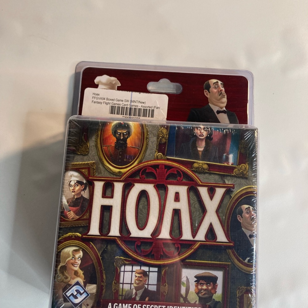 HOAX Game A Game Of Secret Identities! BRAND NEW Sealed May The Best Liar Win!